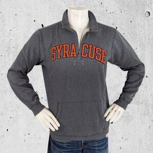 Vintage Champion 1/4 Sweatshirt Size Medium Syracuse University
